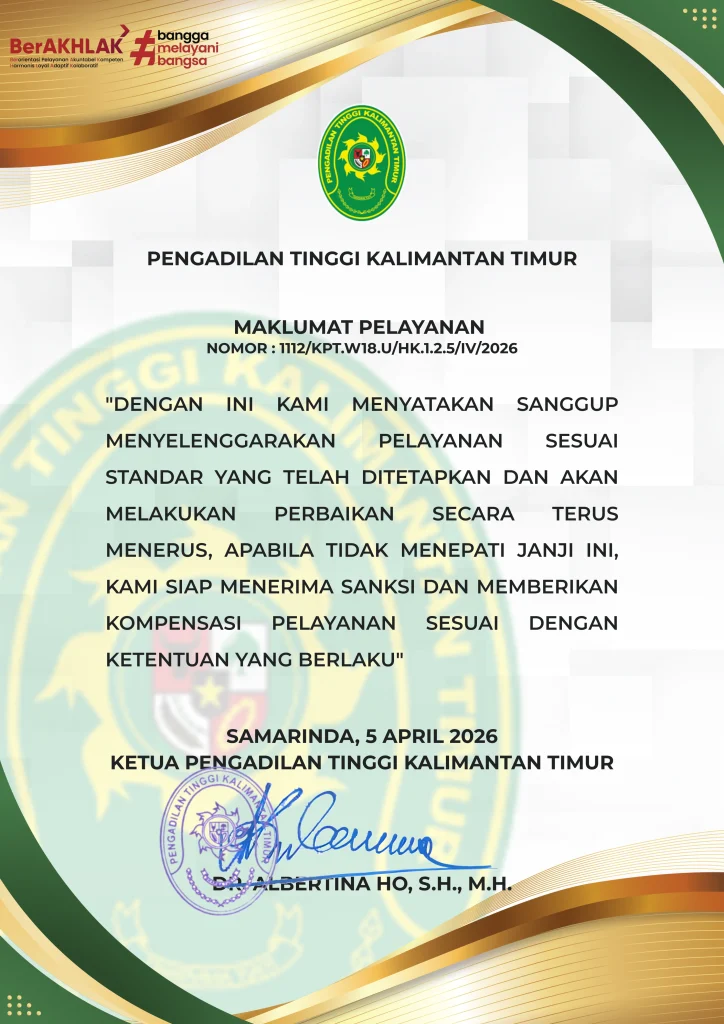 Maklumat Pelayanan