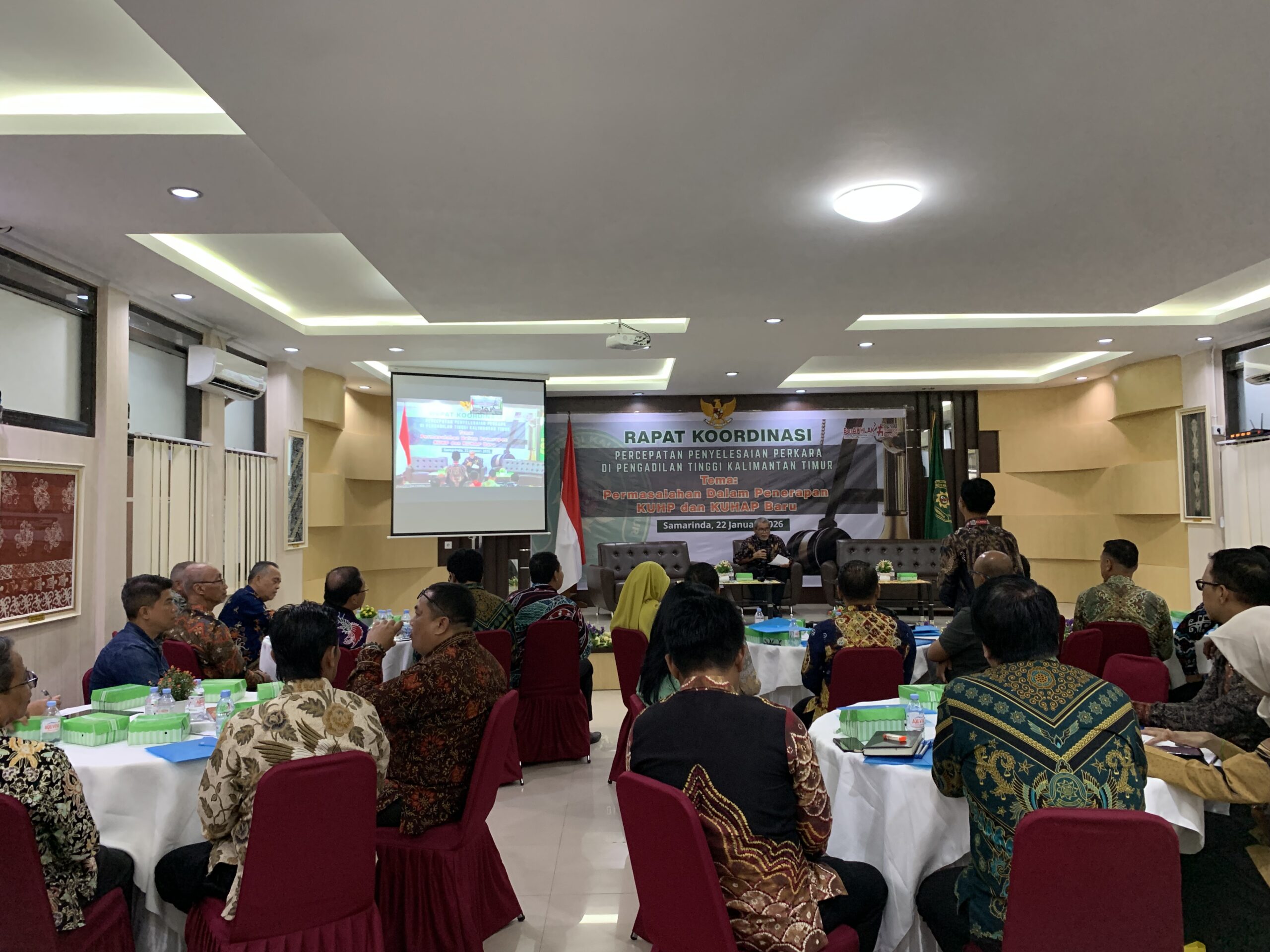 Menyatukan Paradigma, Menapaki Transisi: PT Kaltim Gelar Koordinasi Aparat Penegak Hukum Se-Wilayah Hukum Kalimantan Timur dalam Menghadapi KUHP dan KUHAP Baru