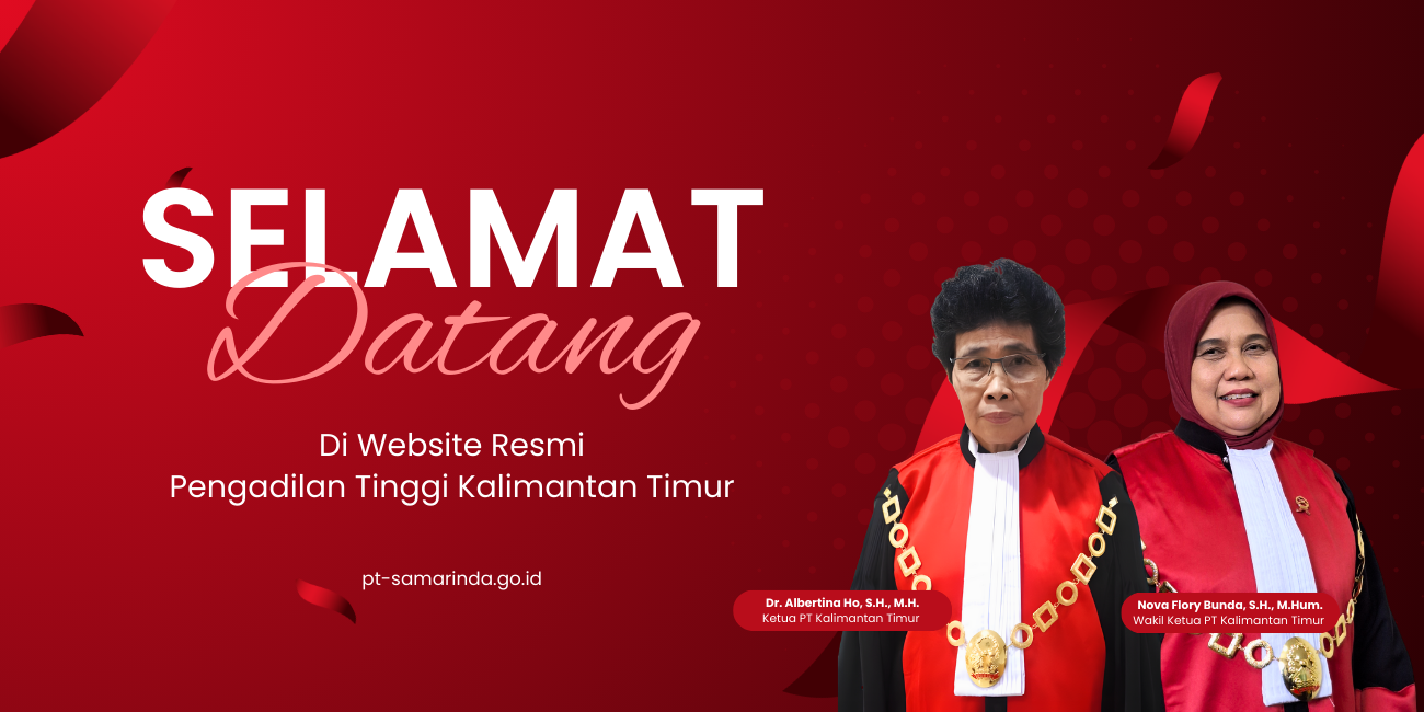 Selamat Datang di Pengadilan Tinggi Kalimantan Timur