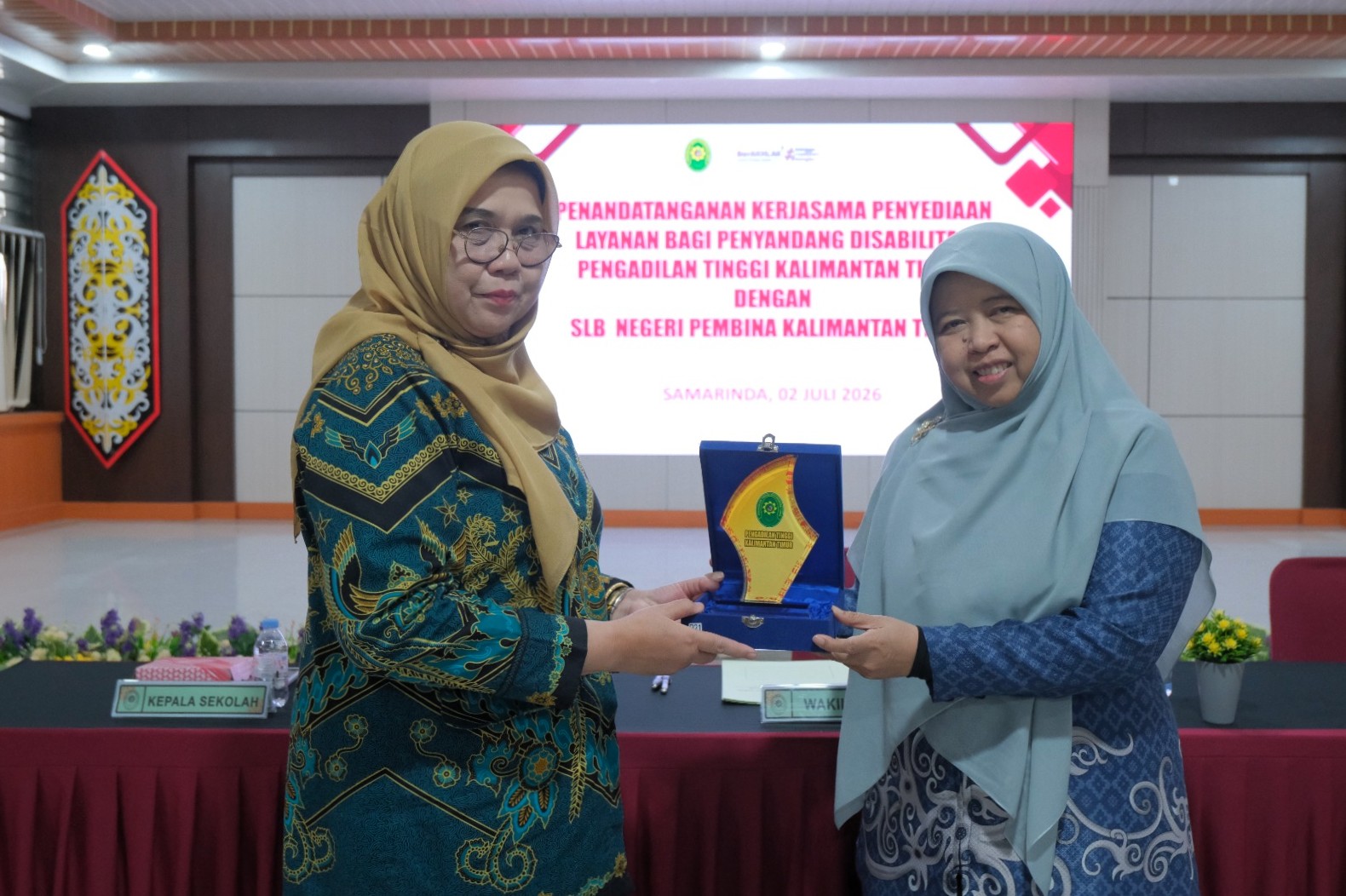 Wujudkan Pelayanan Peradilan yang Inklusif, Pengadilan Tinggi Kalimantan Timur Jalin Kerja Sama dan Gelar Pelatihan Pelayanan bagi Penyandang Disabilitas