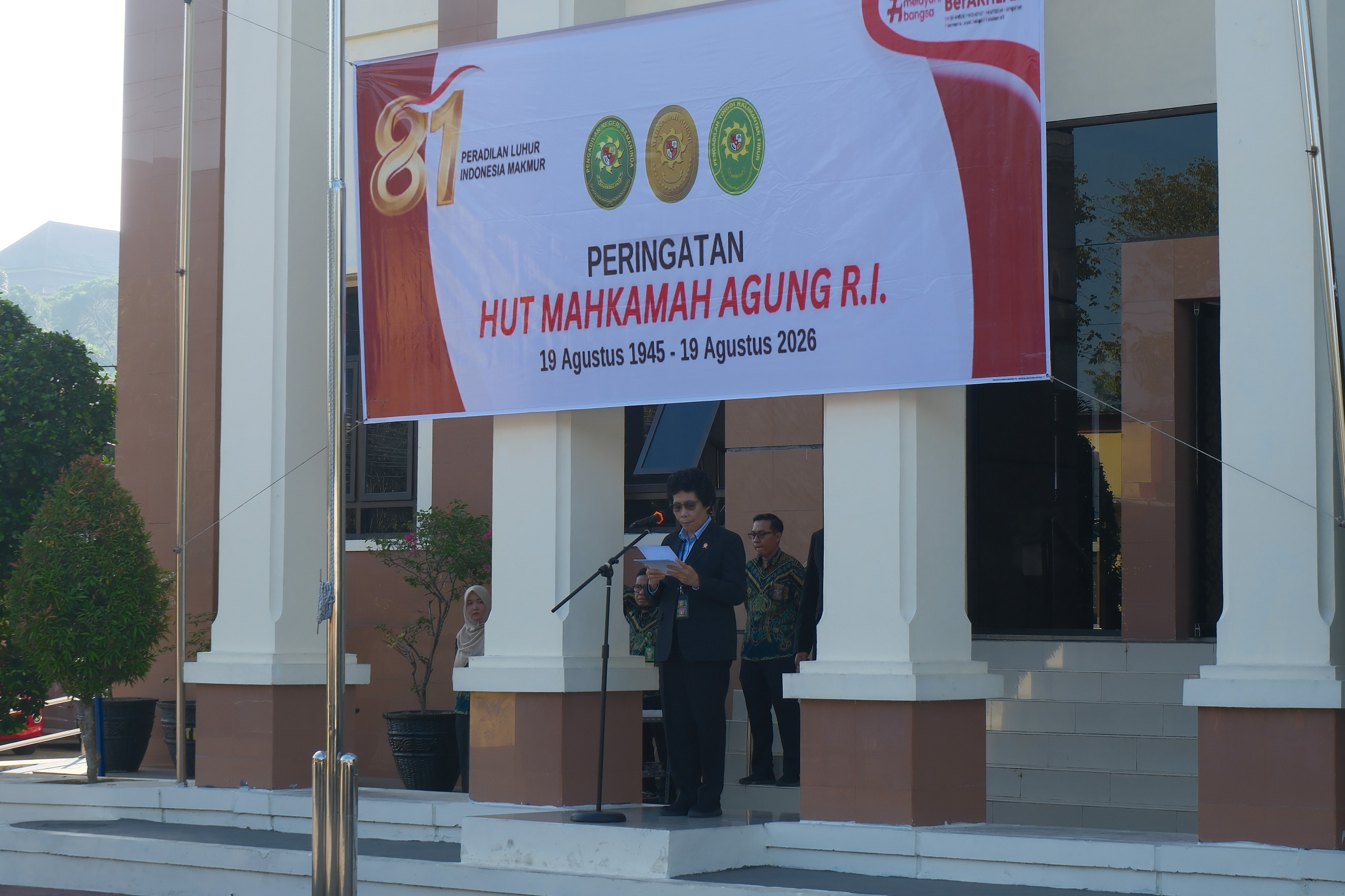 Pengadilan Tinggi Kalimantan Timur Peringati HUT ke-81 Mahkamah Agung RI
